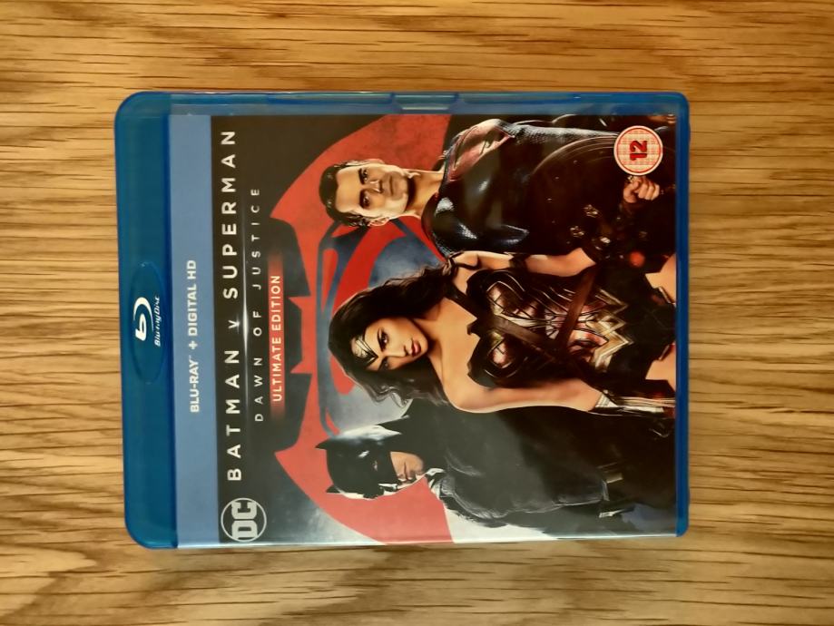 Batman v Superman: Dawn of Justice Ultimate Edition Blu Ray
