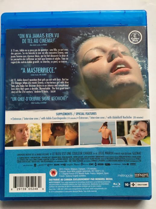 Blue Is The Warmest Color bluray