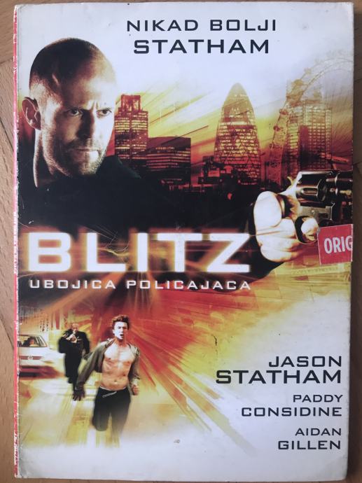DVD Blitz Ubojica policajaca | Jason Statham | akcija triler kriminal.
