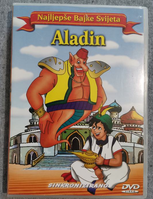 DVD ZA DJECU "ALADIN / MALI PRIČEVI ALEX I ALEXIS"