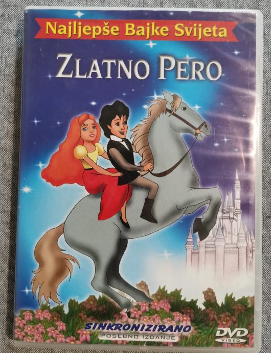 DVD ZA DJECU "ZLATNO PERO / AVANTURE MEDVJEDIĆA CHEBUA I PRIJATELJA"