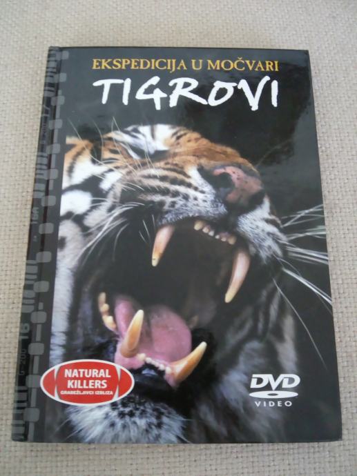 DVD EDUKATIVNI FILM O TIGROVIMA + knjižica o njima