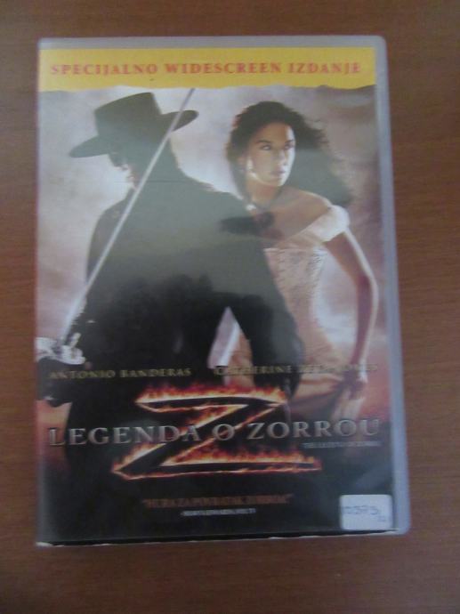 Dvd film Legenda o Zorrou