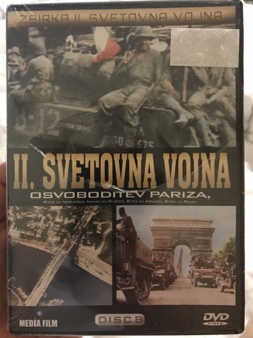 novi neraspakirani DVD 2. svjetski rat = II Svetovna vojna