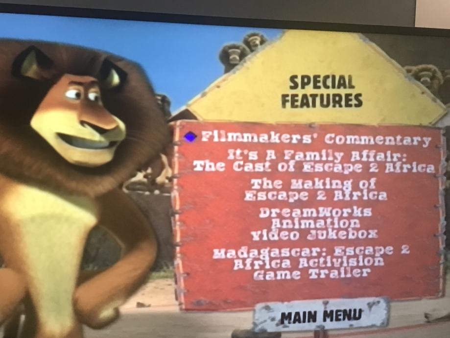 19.DreamWorks klasik iz 2008. na DVD-u: Madagaskar 2+spec.dodaci
