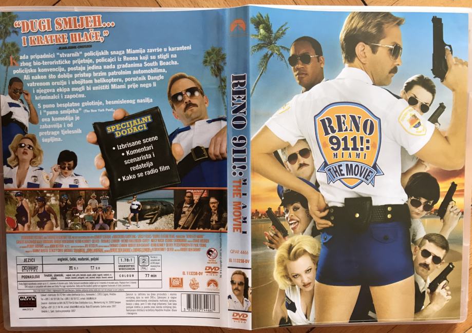 SPACETREK66 - DVD RENO 911 MIAMI - O FILME