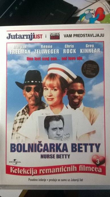 DVD romantična komedija BOLNIČARKA BETTY