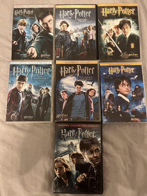 Harry Potter-komplet od 7 nastavaka