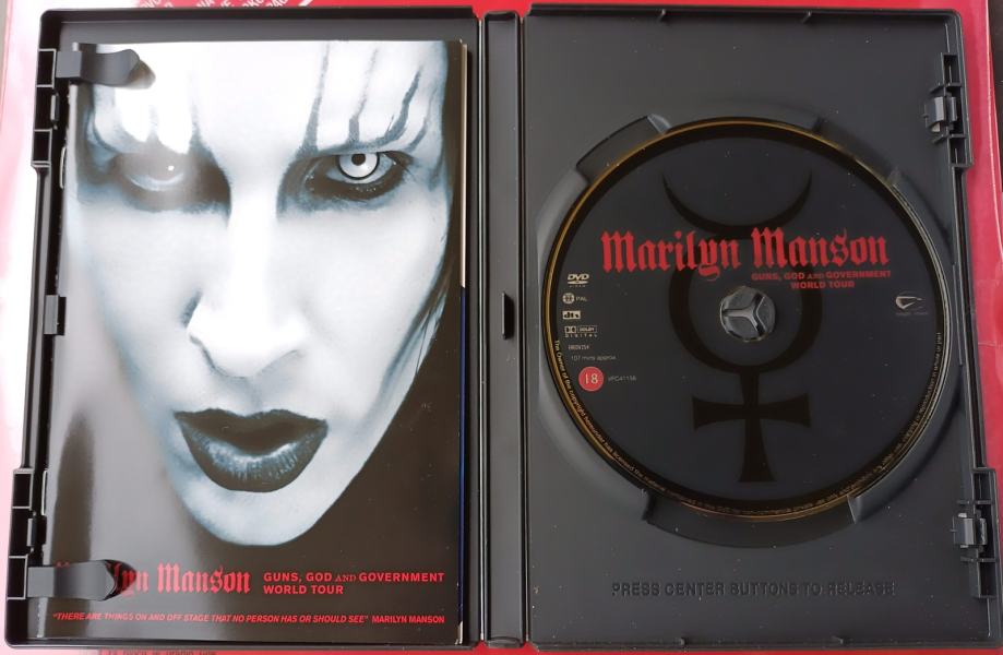 MARILYN MANSON GUNS, GOD AND GOVERNMENT WORLD TOUR