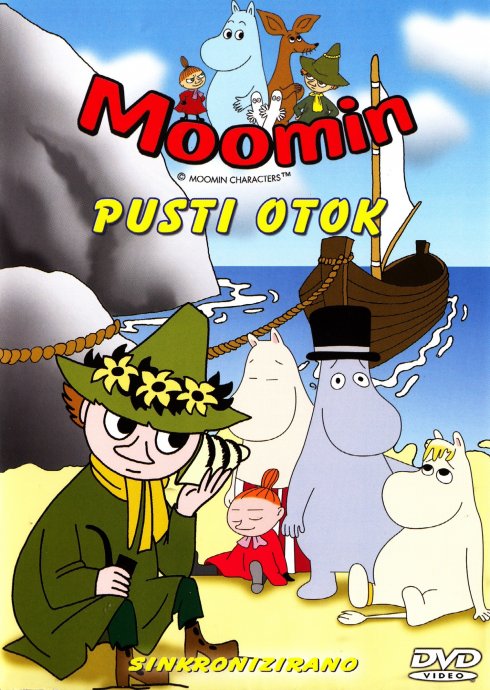 MOOMIN - Pusti otok (CRTANI) DVD orginal