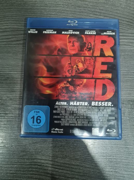 RED 1,2 lot/Blu ray