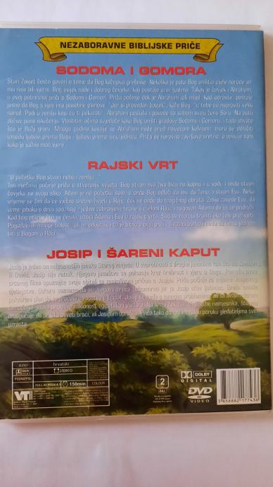 Sodoma i gomora, Rajski vrt i Josip i šareni kaput - DVD filmovi