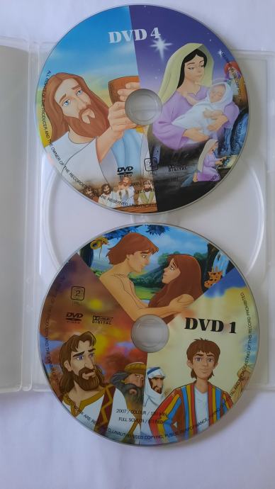 Sodoma i gomora, Rajski vrt i Josip i šareni kaput - DVD filmovi