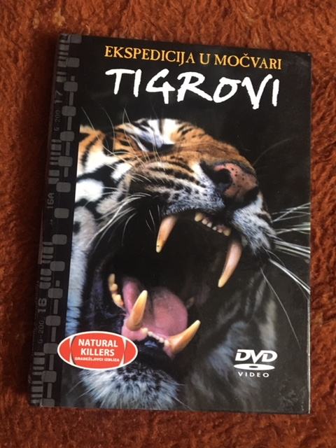 TIGROVI, EKSPEDICIJA U MOČVARI, DVD, Bengalski tigar s popratnom brošu