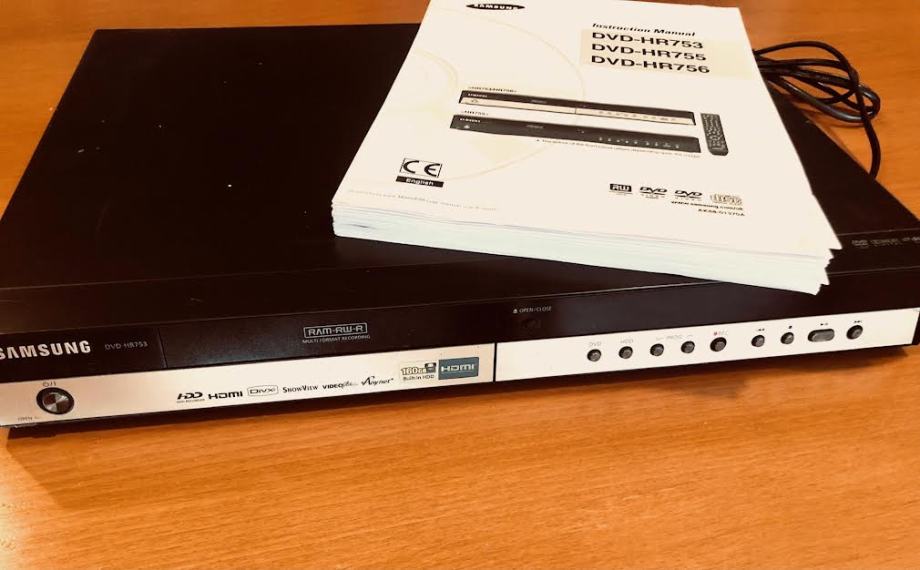 DVDHR 753 rekorder