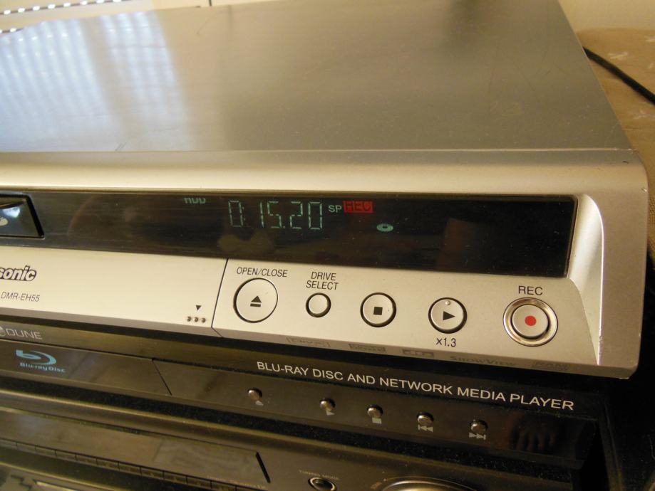 HDD DVD recorder Panasonic DMREH55