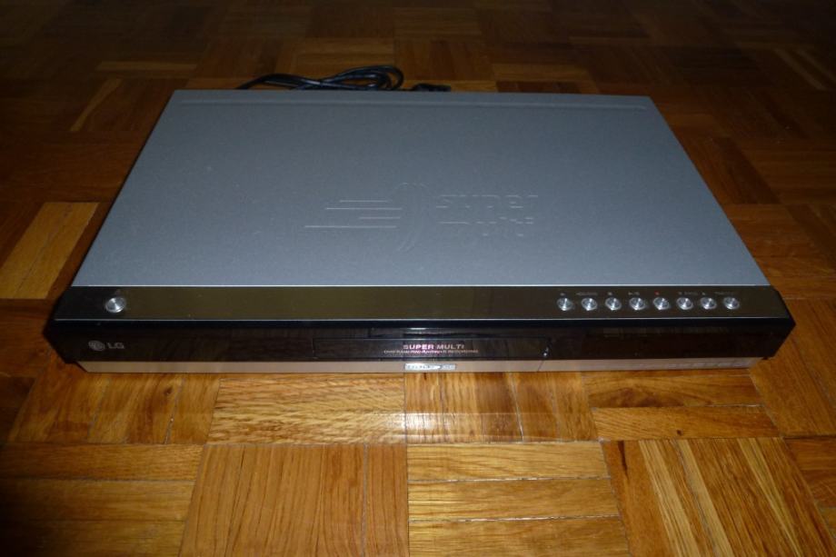 LG RH188S SUPER MULTI DVD/HDD Recorder 160 GB, DIVX, MP3, JPEG, WMA