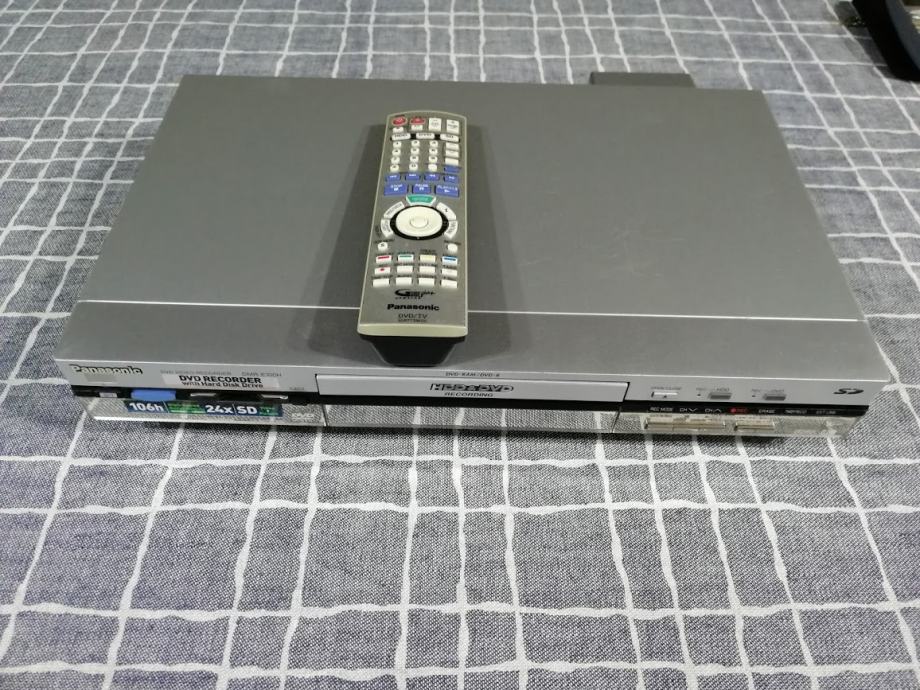 PANASONIC HDD 250Gb DVD RECORDER(DMR E100H)(Sd card