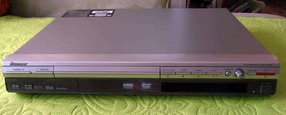 PIONEER DVD HDD RECORDER DVR-5100H