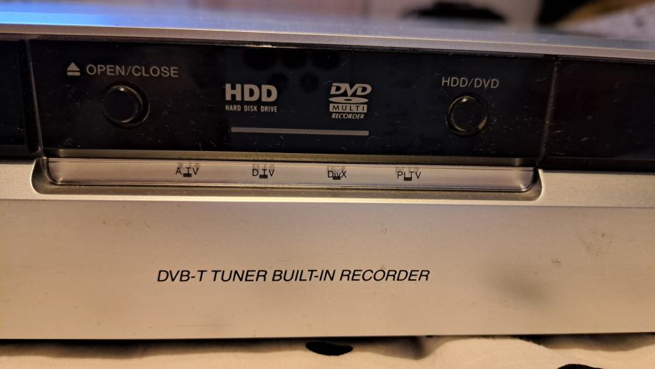 Pioneer dvd recorder dvr-540HX-S