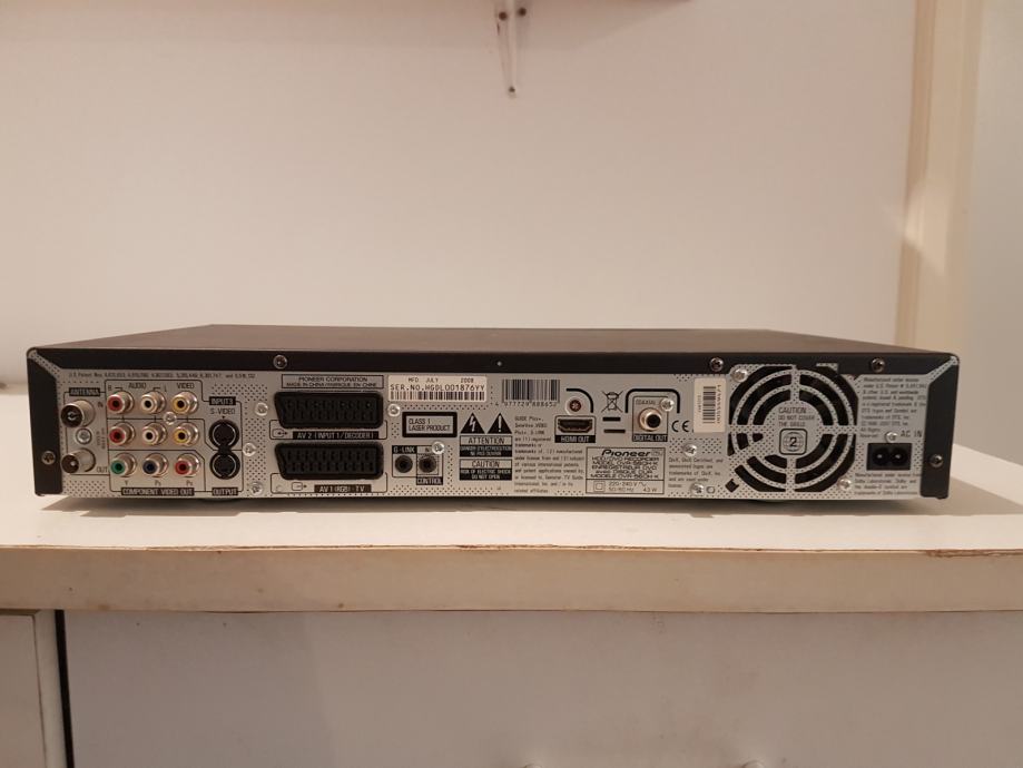 Pioneer DVR560H Snimač sa 160 GB HDD