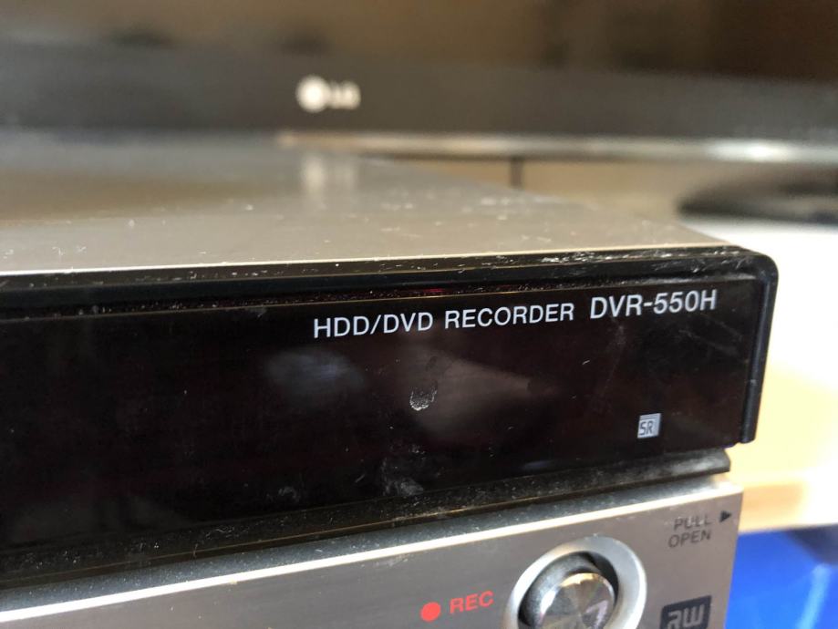 Pioneer HDD/DVD Recorder DVR550H