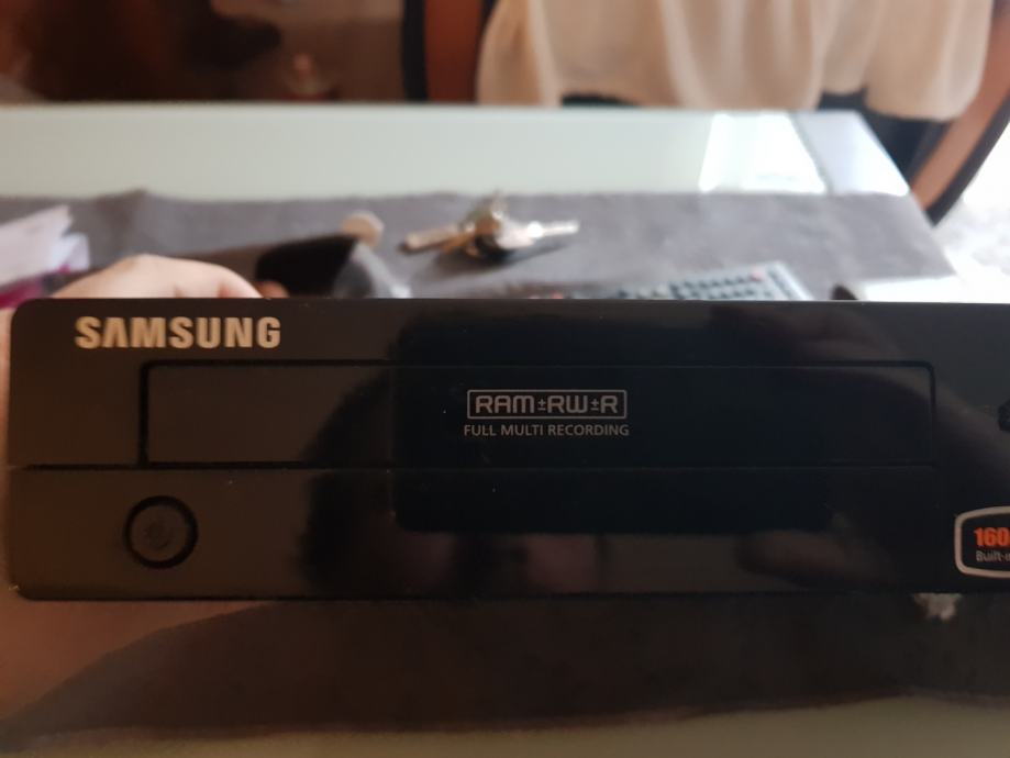 SAMSUNG HDD&DVD RECORDER,RAM+RW+R FULL MULTI RECORDING,HDD 160GB