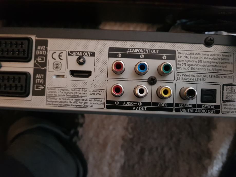 SAMSUNG HDD&DVD RECORDER,RAM+RW+R FULL MULTI RECORDING,HDD 160GB