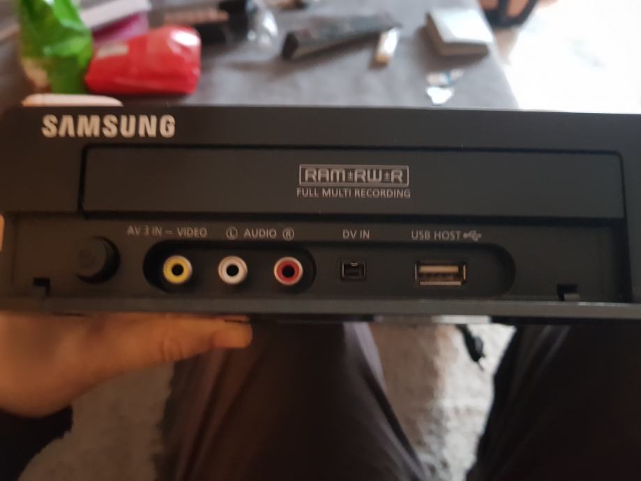 SAMSUNG HDD&DVD RECORDER,RAM+RW+R FULL MULTI RECORDING,HDD 160GB