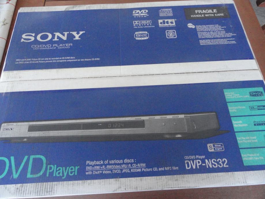 SONY CD/DVD Player - silver