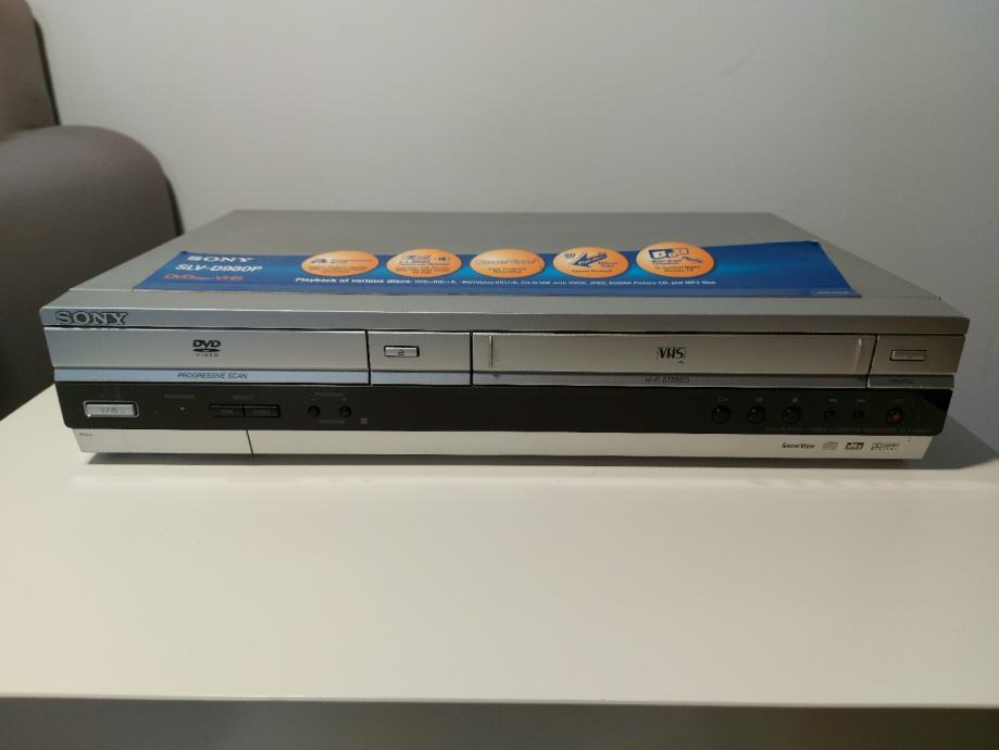 Sony DVD i VHS player SLV-D980P