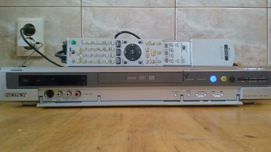Sony RDRHX510 DVD player/recorder, 80GB HDD