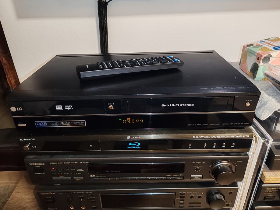 VHS - DVD recorder LG RCT699 HDMI