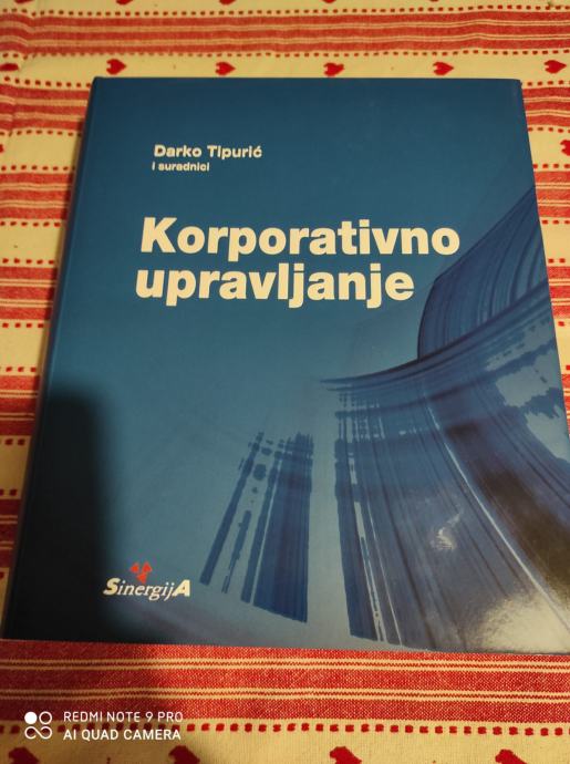 Darko Tipurić: Korporativno upravljanje