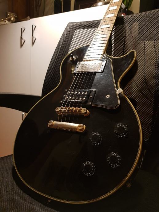 Epiphone Les Paul Custom (Seymour Duncan SH6 + Dunlop strap lock)