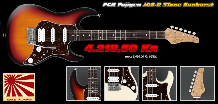 Fujigen FGN JOS-R 3-tone sunburst