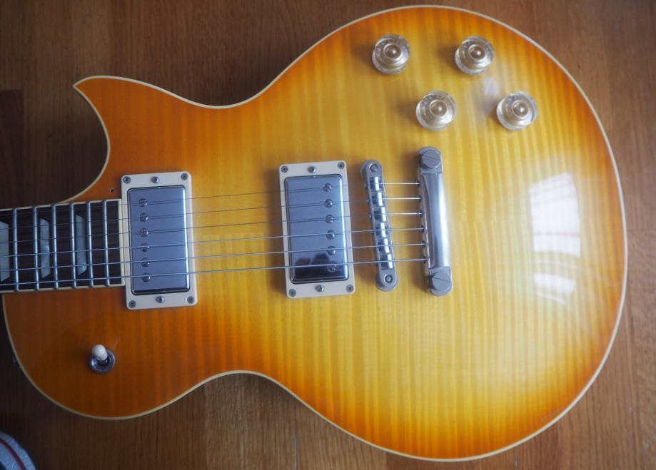 Fujigen Les Paul, FGN NCLS10RF sa gibson 490R i 498T pickupovima