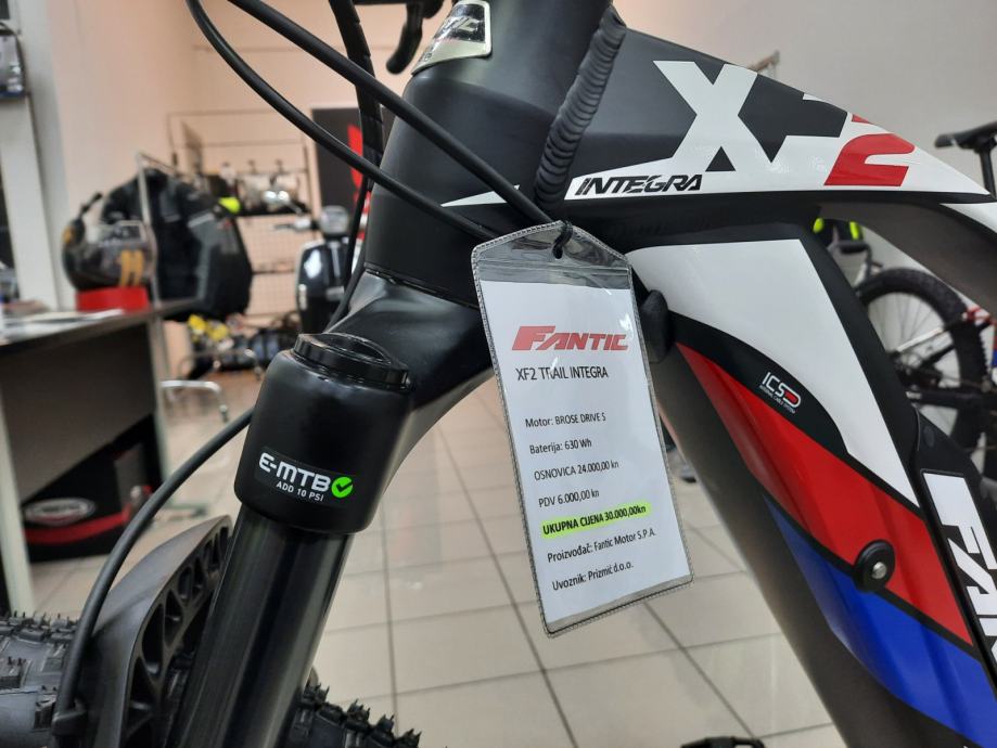 EBIKE FANTIC XF2 INTEGRA (električni bicikl) NOVO VOZILO AKCIJA!