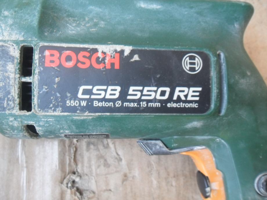 Bušilica ručna električna Bosch CSB 550 RE 550W