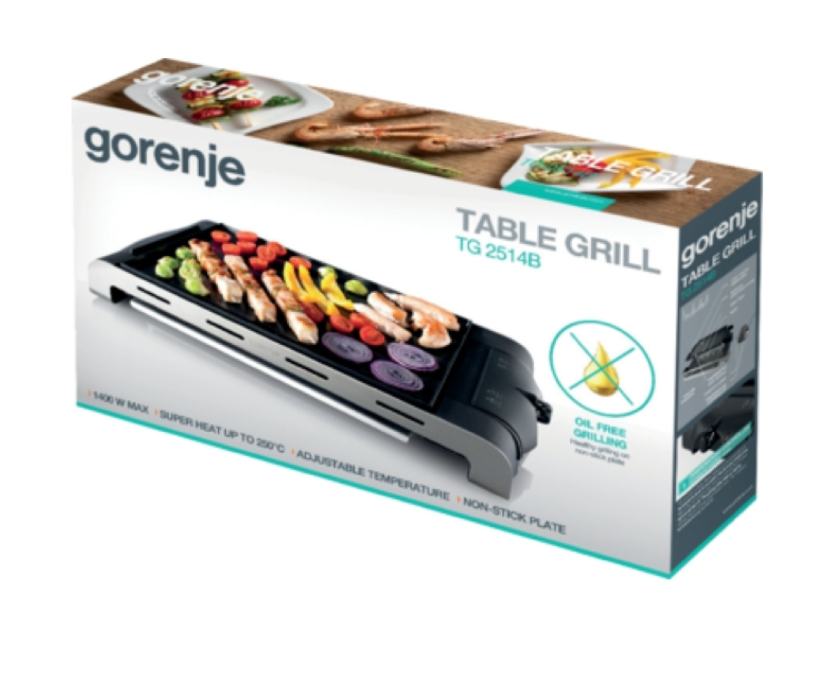 gorenje grill elektricno stolni Novi zapakiran
