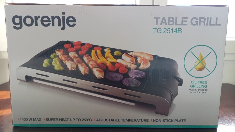 Novi Gorenje Stolni grill TG2514B