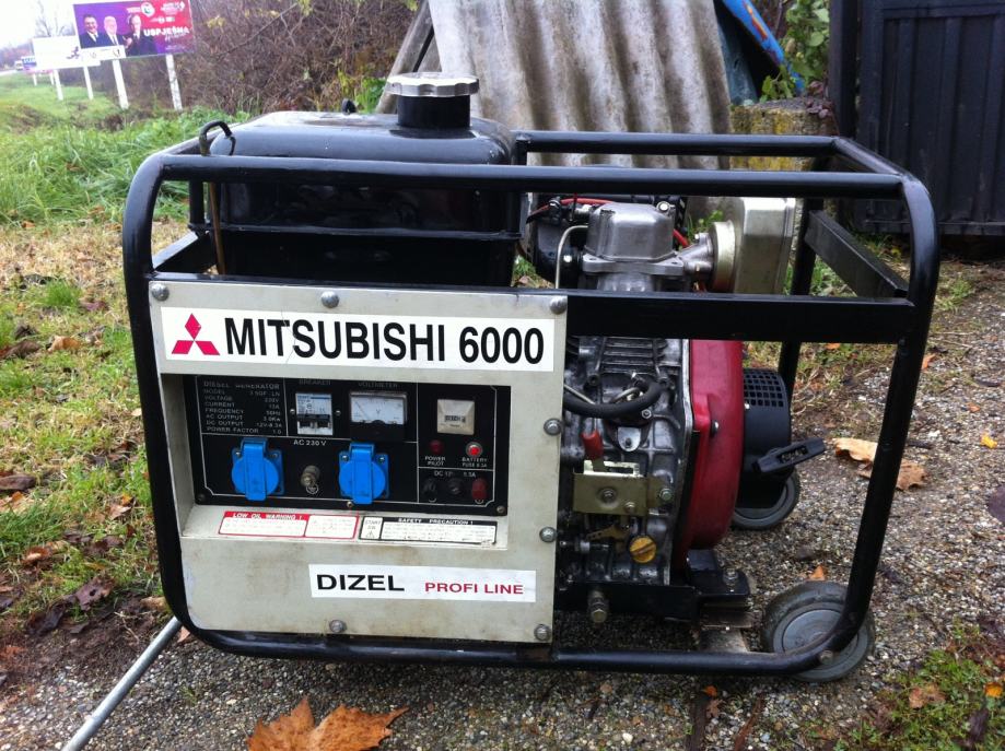 Agregat Mitsubishi 4kw, diesel