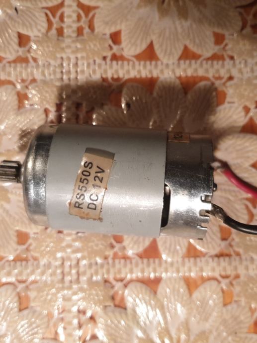 Elektromotori RS 550S DC 12v 2 komada.