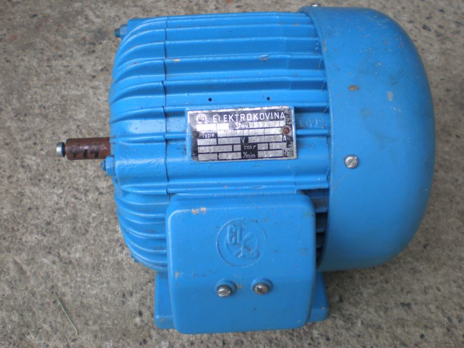 Monofazni elektromotor   0,55 KW 1380  o /min