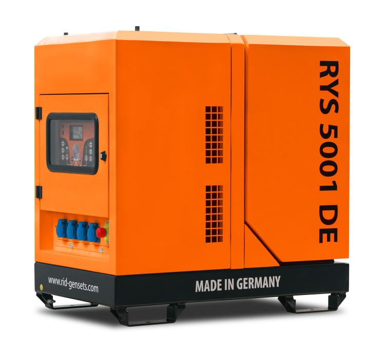 RID agregat za struju RYS 5001 DE - generator diesel - 5 kVA - Yanmar