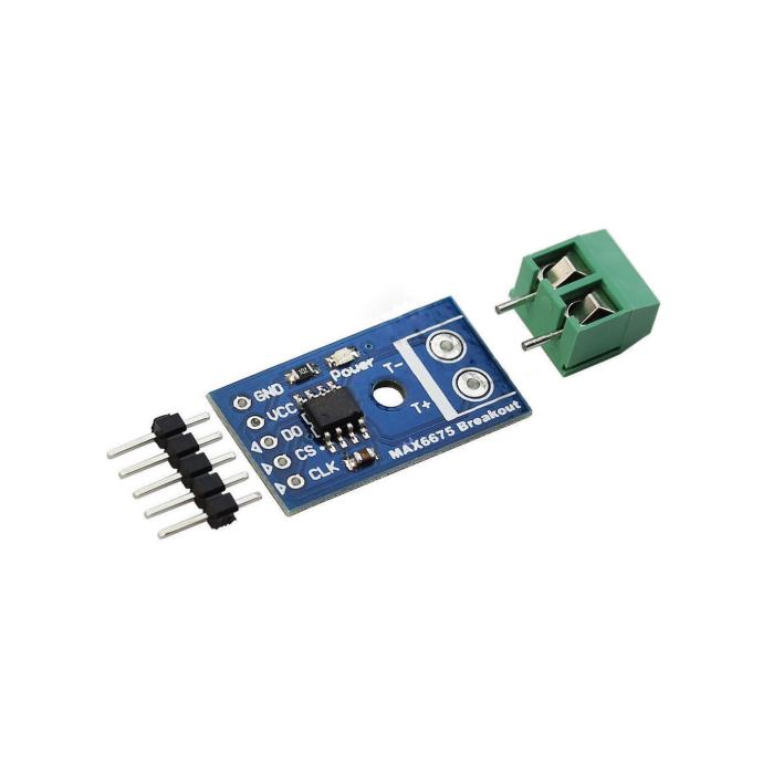 Arduino MAX6675 K Type SPI temperature sensor