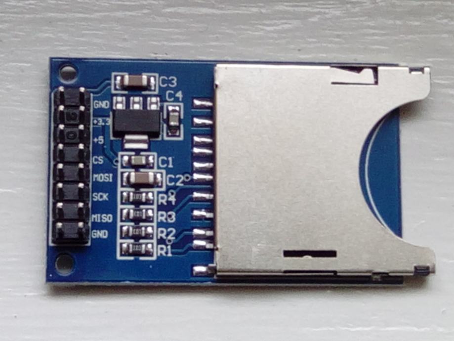 Arduino microsd tf spi modul 2