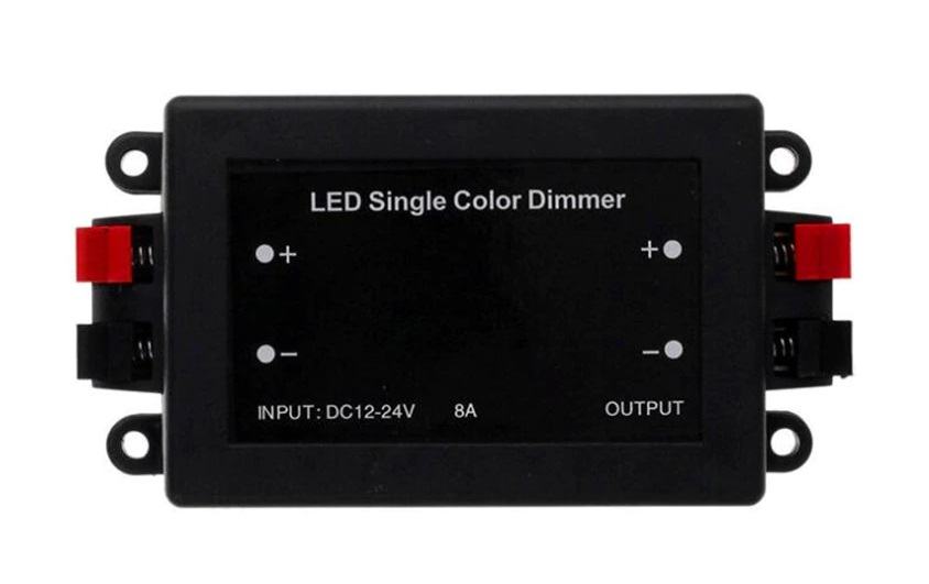 Bezični dimmer za LED rasvjetu, LED trake 1224V, 1 kanal, max. 8A