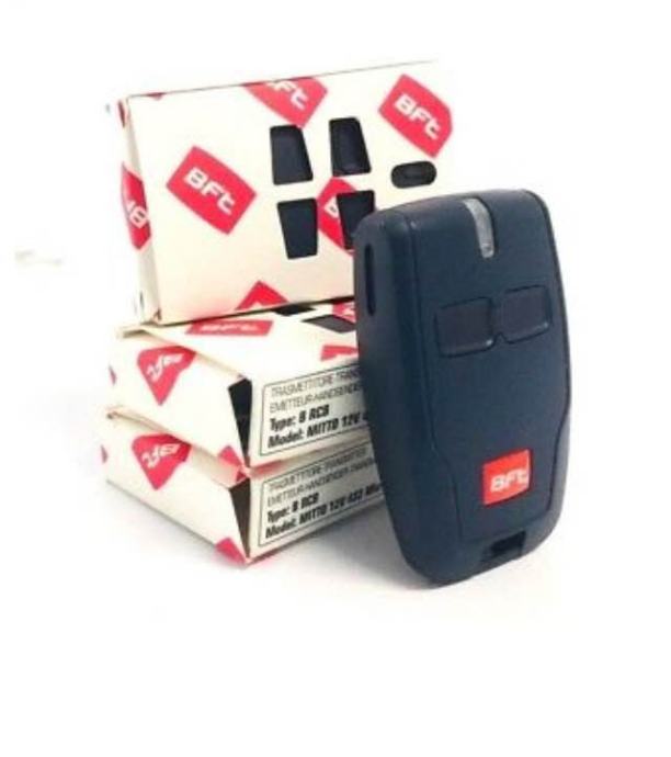 Telecomando Porta Garage BFT Mitto 2 - 2 Canali 433MHz Con Rolling Code Per Cancelli Automatici
