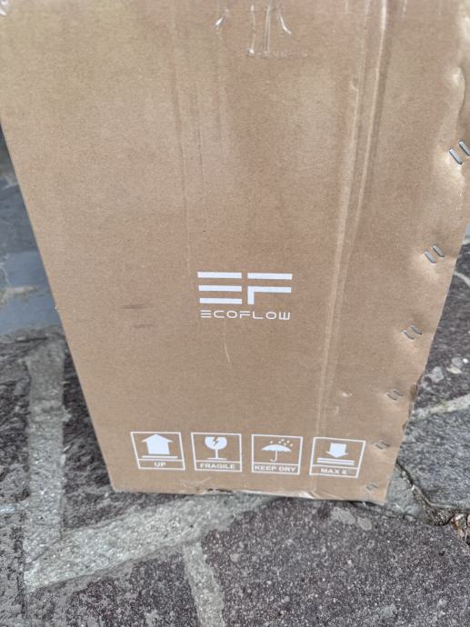 EcoFlow baterijski generator Delta pro 3,6 KW+solarni panel+agregat